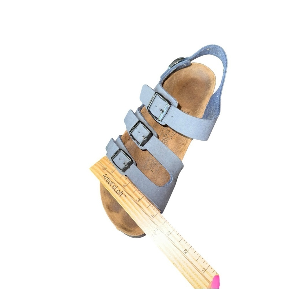 Birkis by Birkenstock Ellice Slingback Sandals Slate Blue Size  39 L8 M6 - Picture 14 of 15